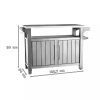 Unity XL 183L grill asztal, barna