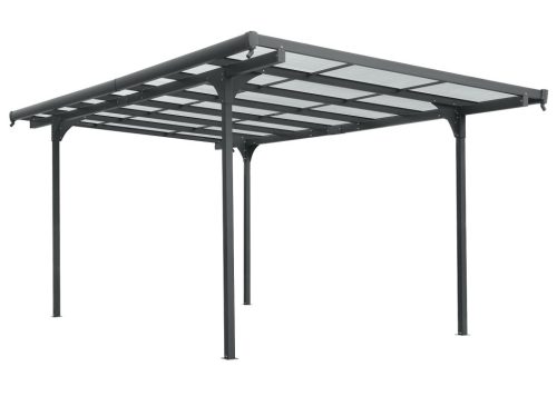 alumínium pergola LANITPLAST ALU 53 antracit + clear PC LG4148 (LG4148)