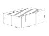 alumínium pergola LANITPLAST ALU 53 antracit + clear PC LG4148 (LG4148)